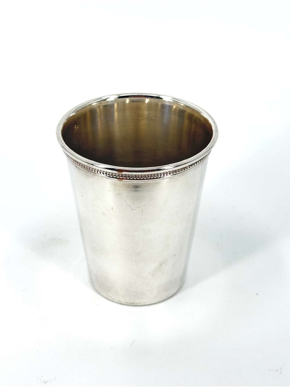 Antique WM Rogers silver plated mint julep cup 1025